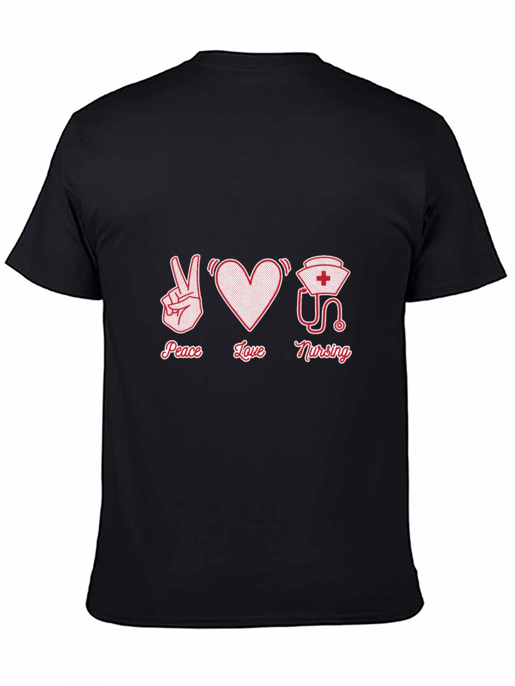 Peace Love Nursing Graphic Tee
