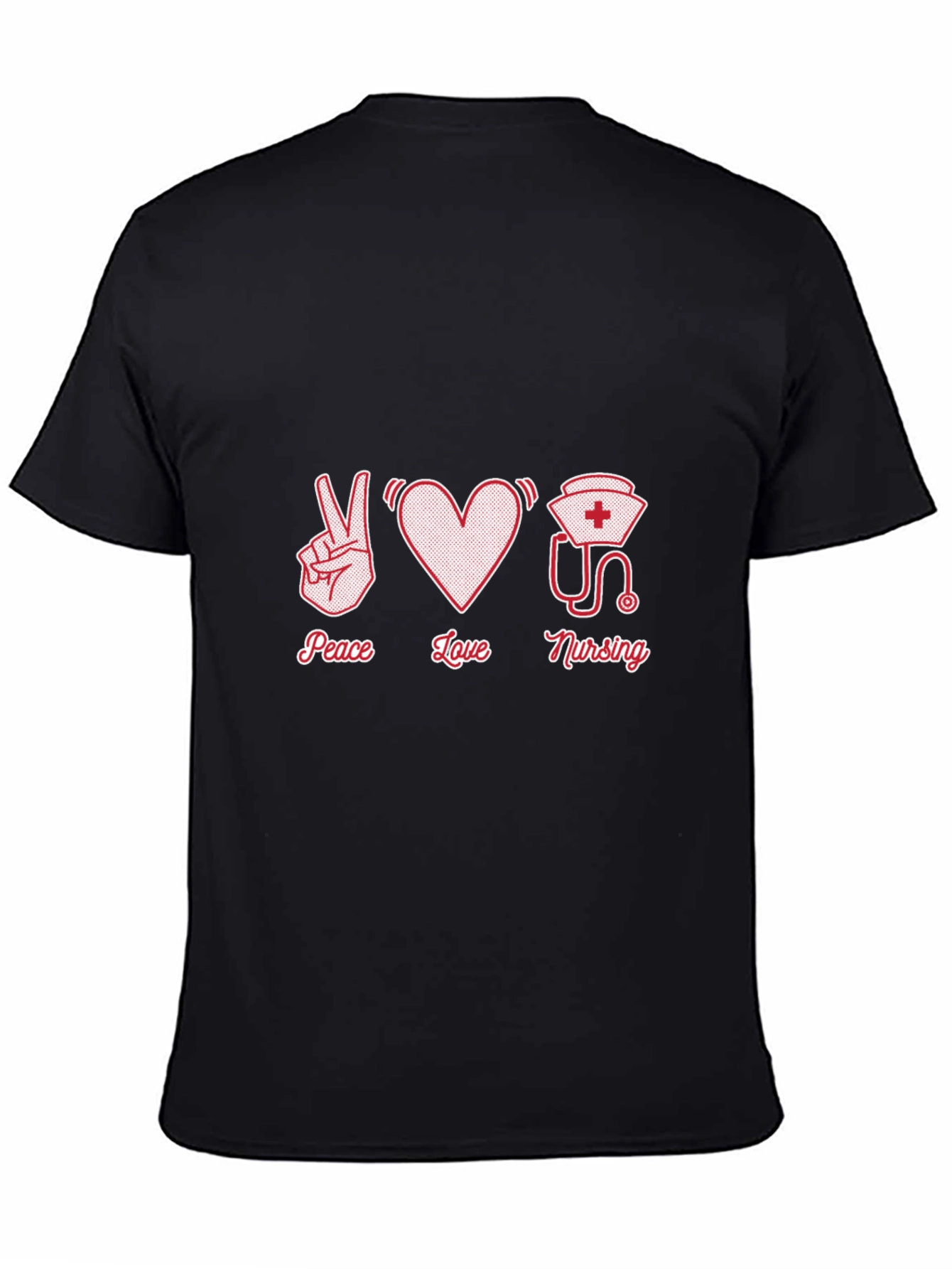 Peace Love Nursing Graphic Tee