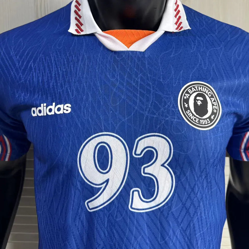 BAPE #93 Japan Special Edition Player Version Soccer Jersey Detail 2