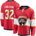 Men's Florida Panthers Lucas Carlsson #32 Red Player Jerseys