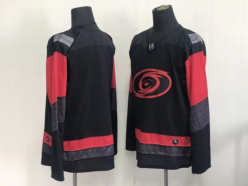 Men's Carolina Hurricanes Black Blank Player Game Jerseys