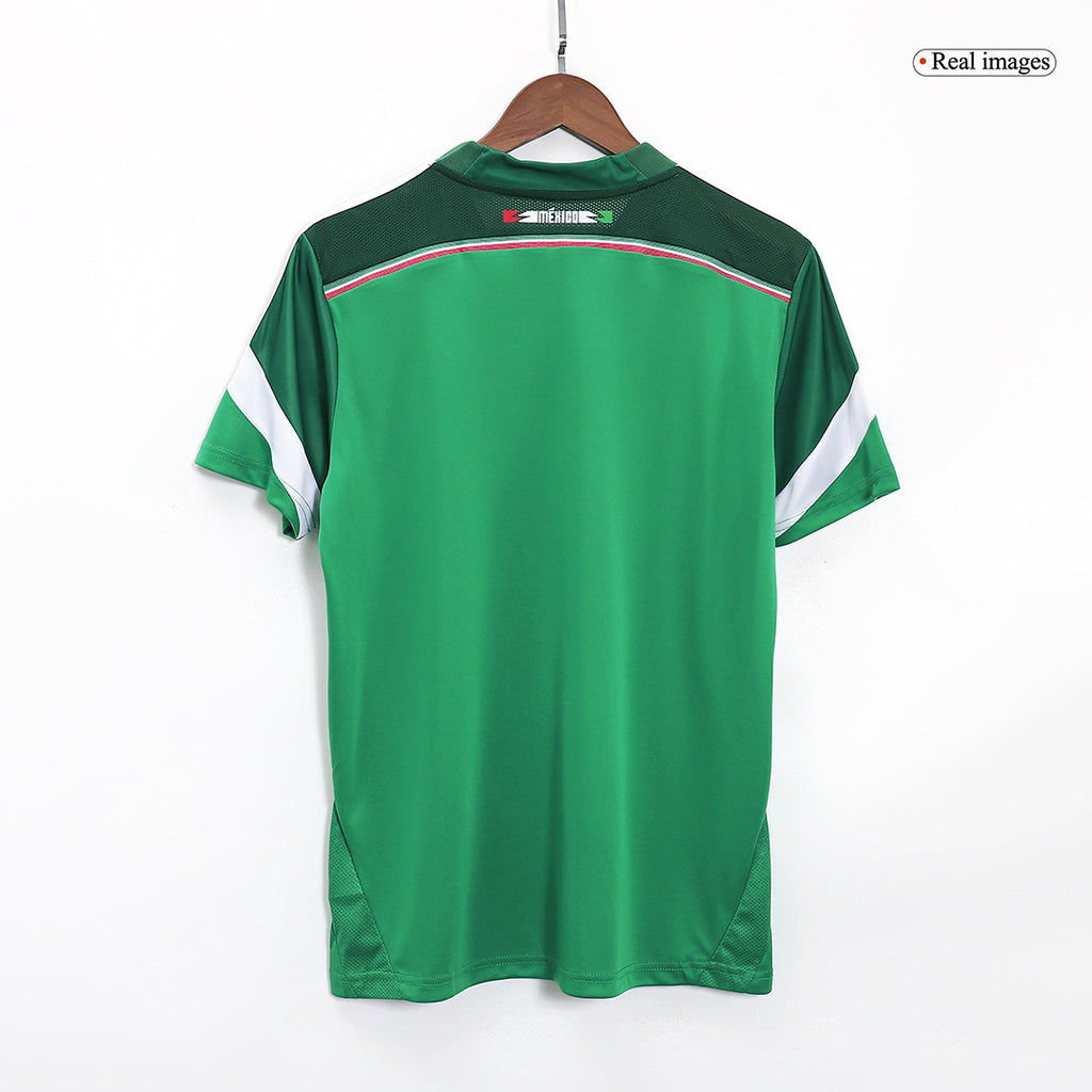 Retro Mexico Home Jersey World Cup 2014 Image 6