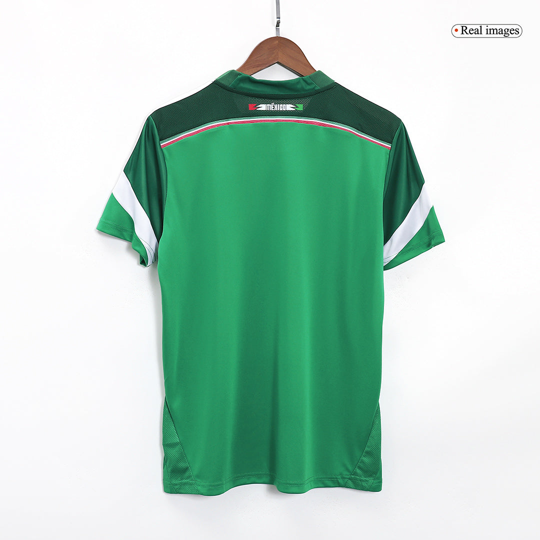 Retro Mexico Home Jersey World Cup 2014 Image 6