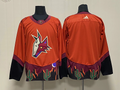 Men's Arizona Coyotes Burnt Orange Special Edition 2.0 Breakaway Blank Jerseys
