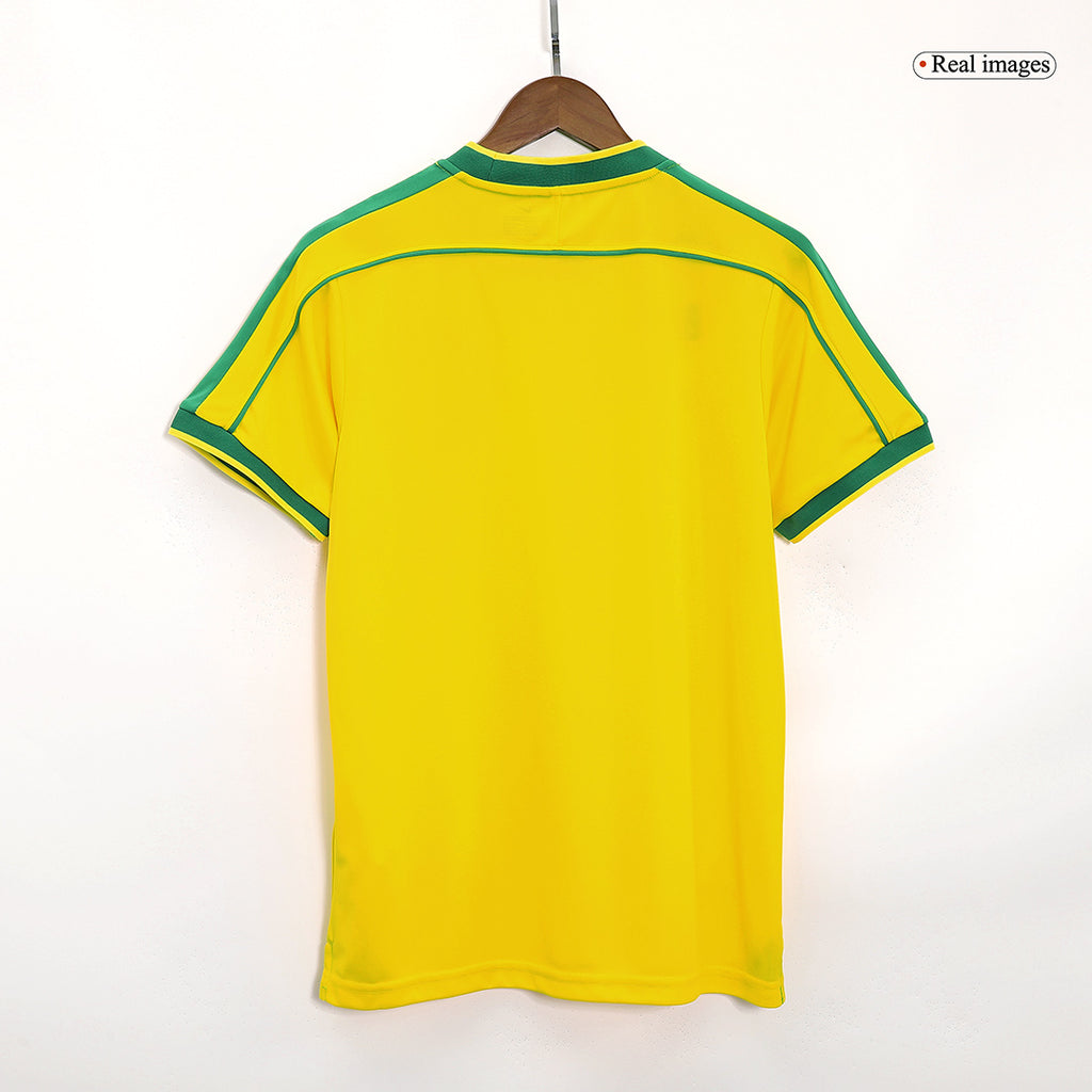 Retro Brazil Home Jersey World Cup 1998 Image 6