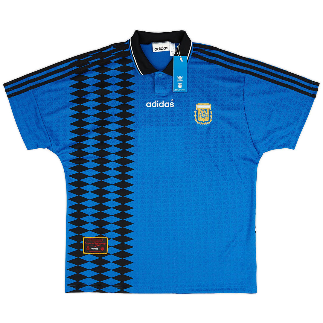 Retro Argentina Away Jersey World Cup 1994 Image 3