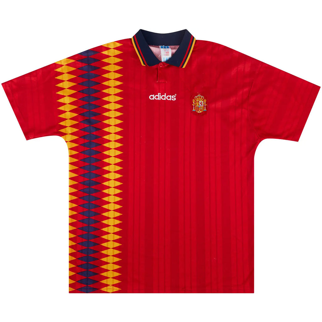 Retro Spain Home Jersey World Cup 1994 Image 3