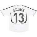BALLACK #13 Retro Germany Home Jersey World Cup 2006 Front