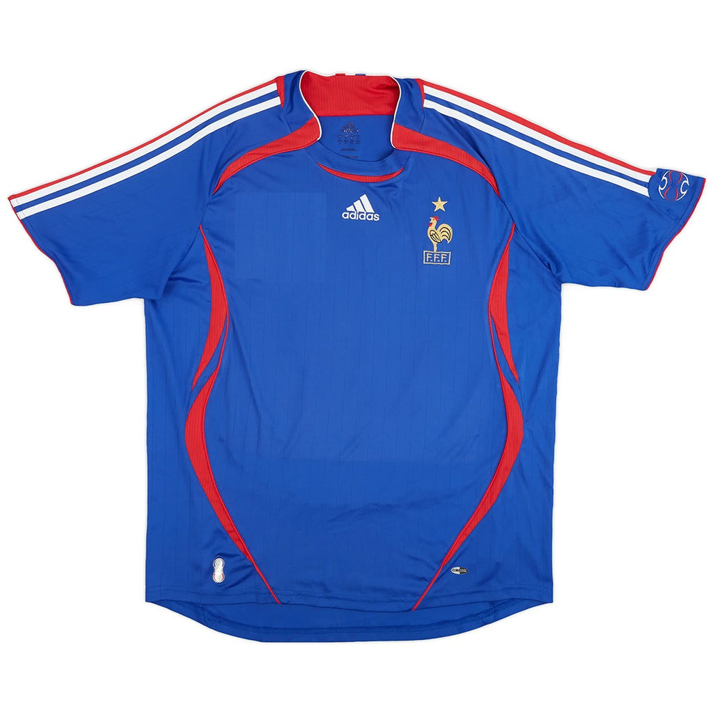 Retro France Home Jersey World Cup 2006 Image 3