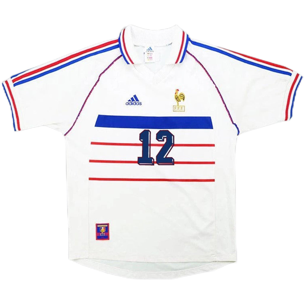 HENRY #12 Retro France Away Jersey World Cup 1998 Back