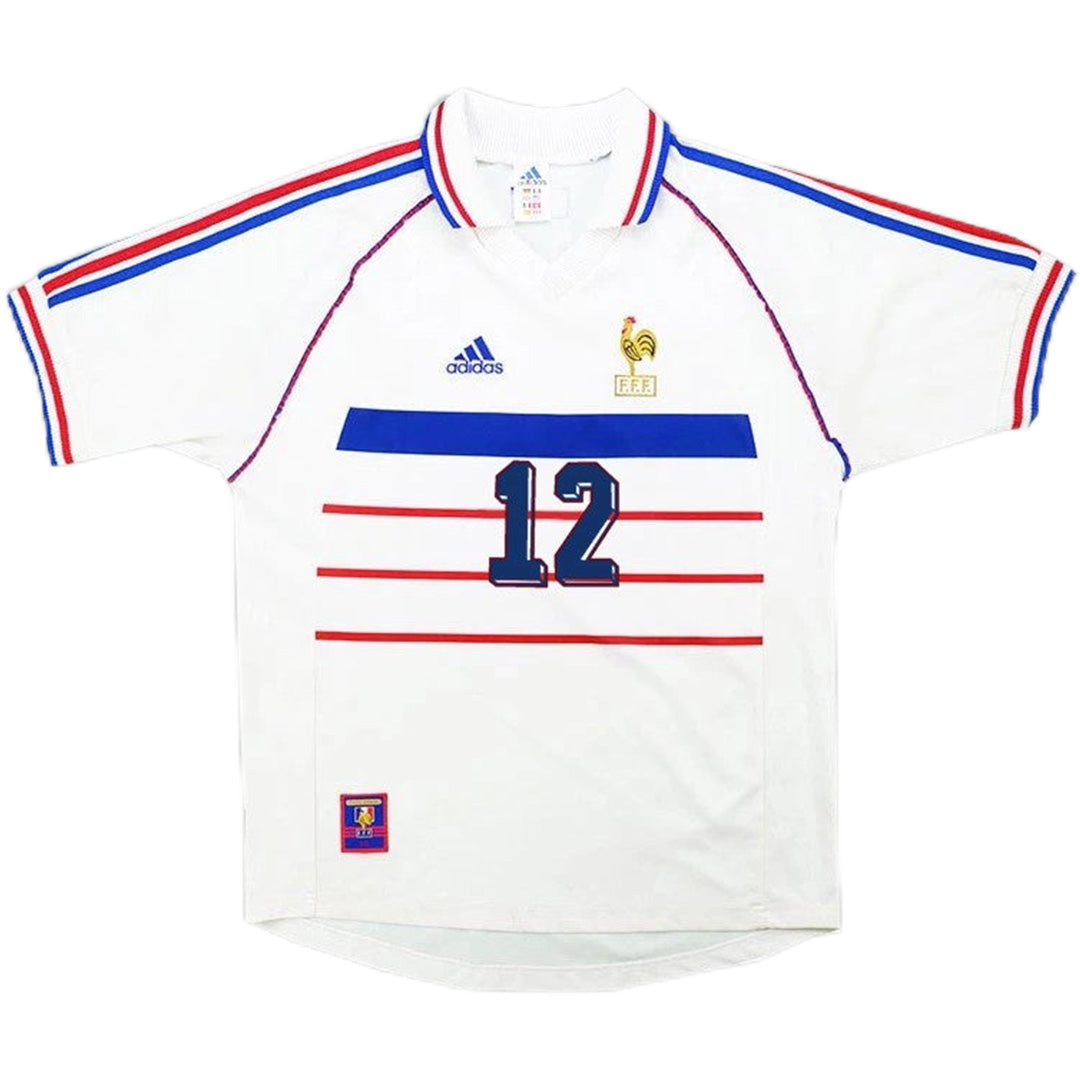 HENRY #12 Retro France Away Jersey World Cup 1998 Back
