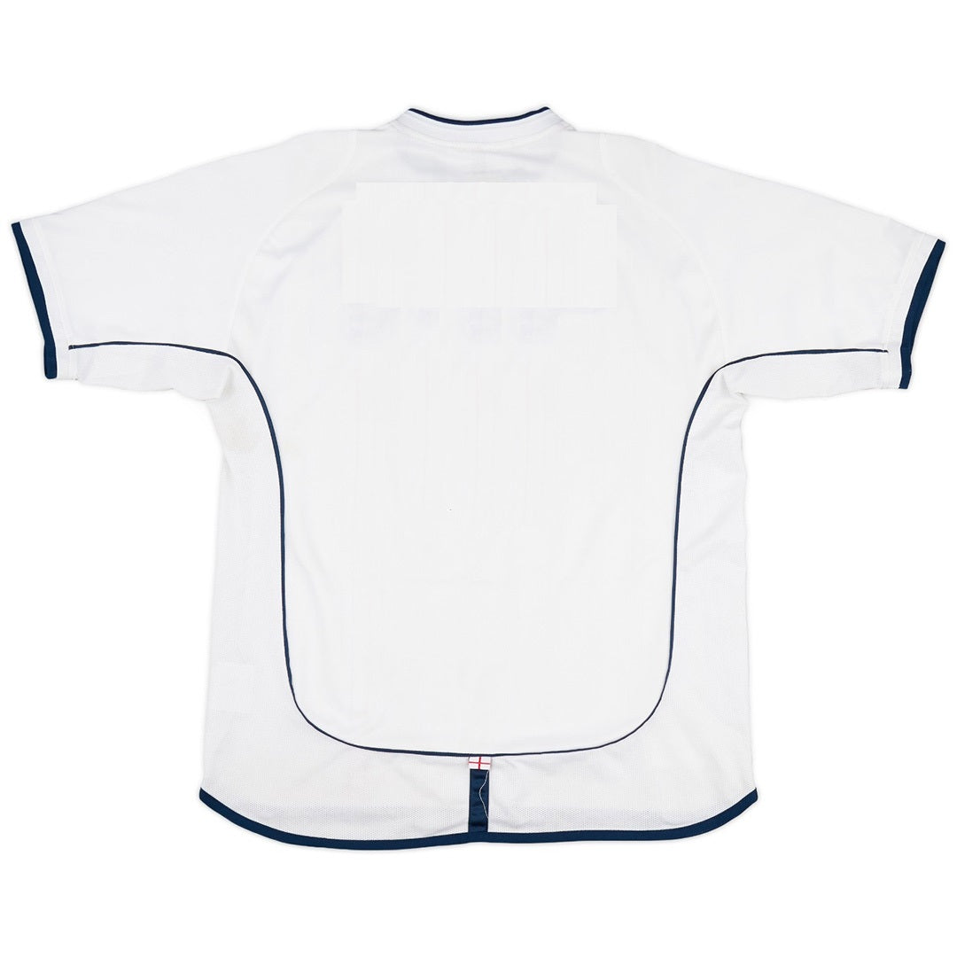 Retro England Home Jersey World Cup 2002 Image 4