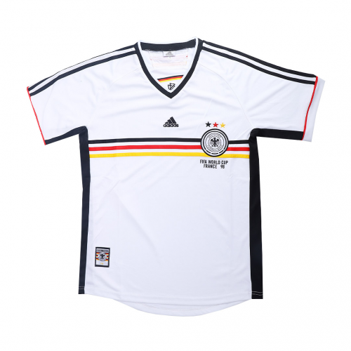 Retro Germany Home Jersey World Cup 1998 Image 5