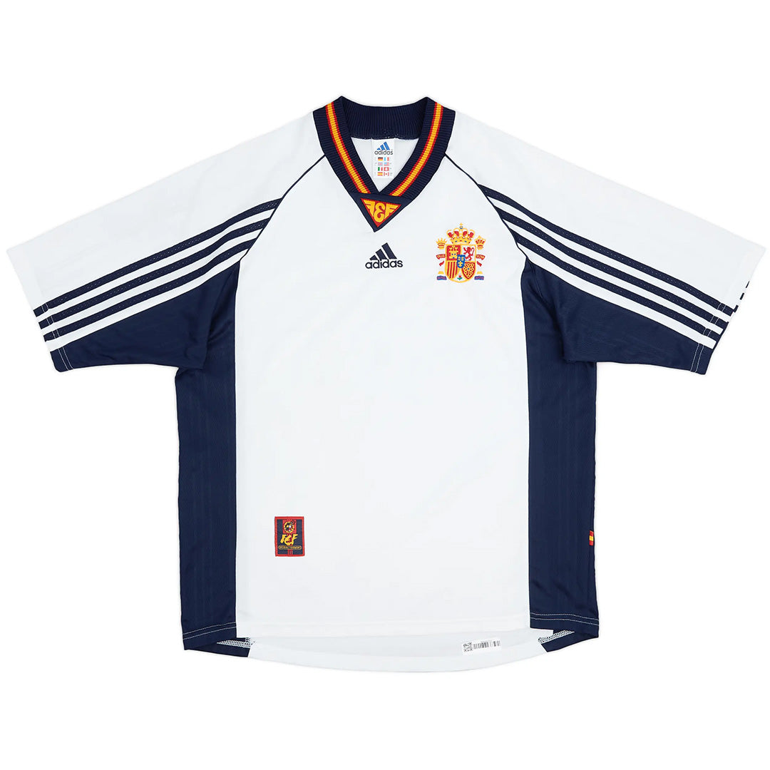 Retro Spain Away Jersey World Cup 1998 Image 3