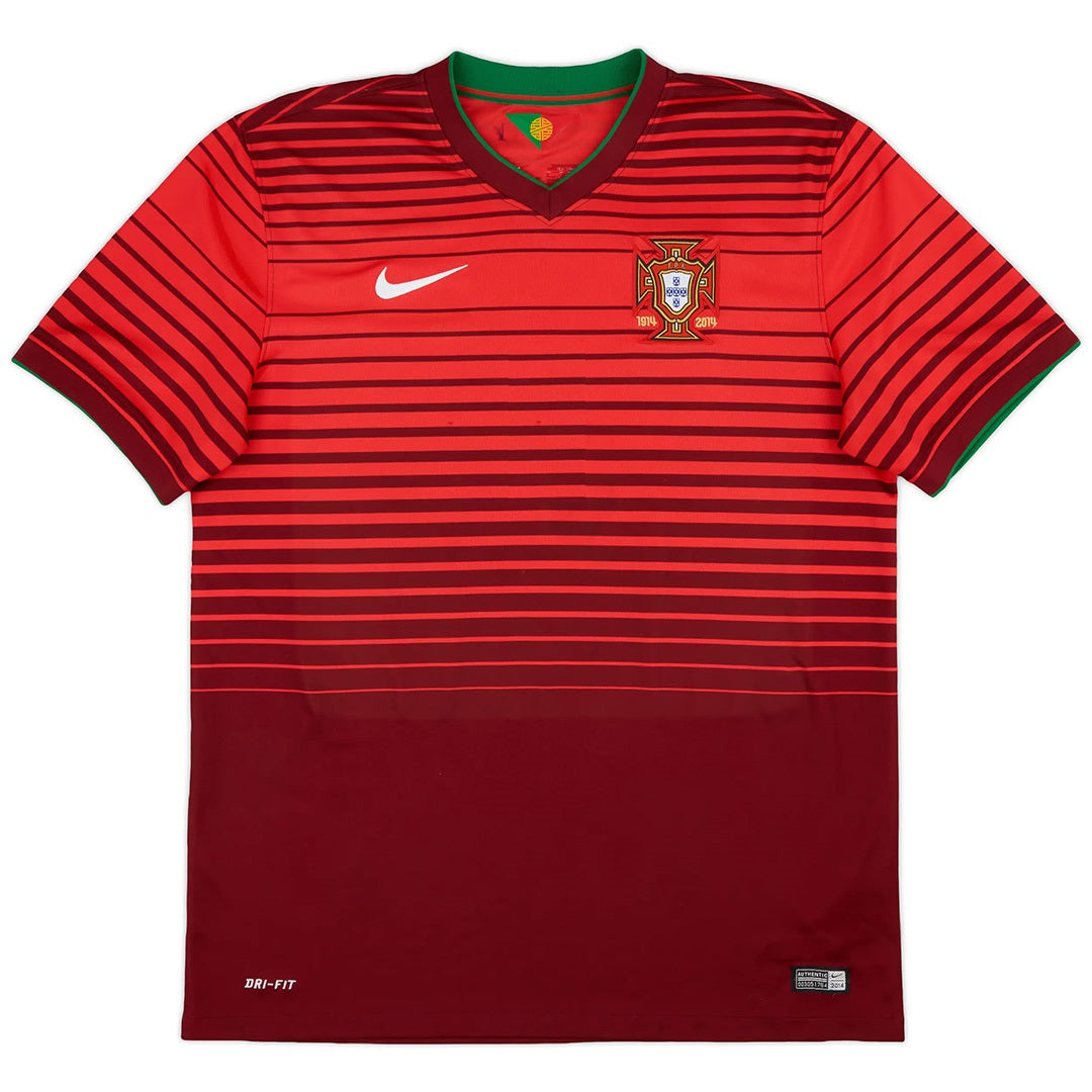 Retro Portugal Home Jersey World Cup 2014 Image 3