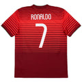 RONALDO #7 Retro Portugal Home Jersey World Cup 2014 Front