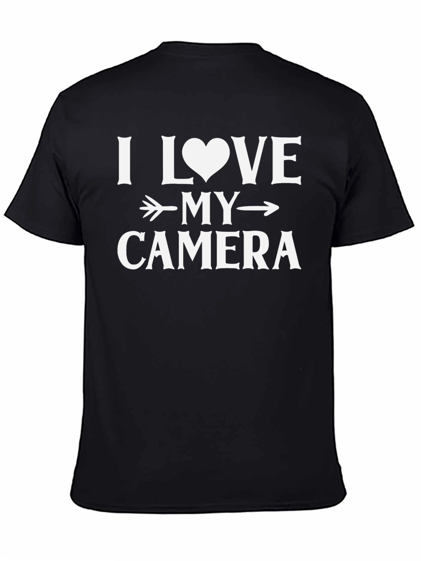 I Love My Camera T-Shirt - Photography Enthusiast Apparel
