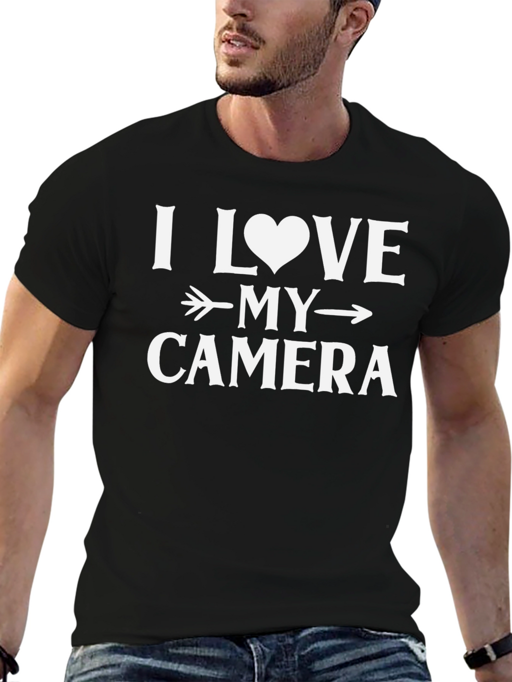 I Love My Camera T-Shirt - Photography Enthusiast Apparel