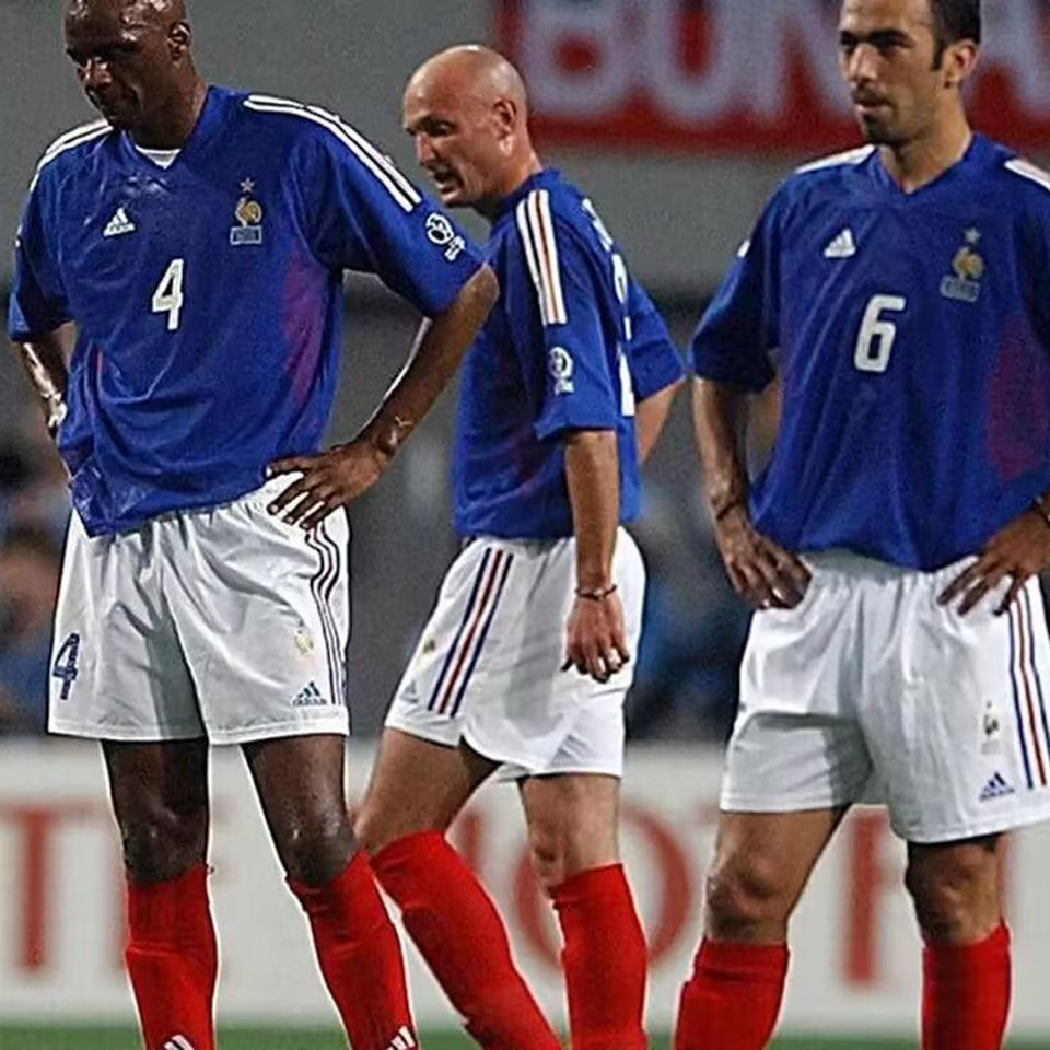 ZIDANE #10 France Home Blue Retro Soccer Jersey 2002 ★★ Item NO.: 2149717 Detail 2