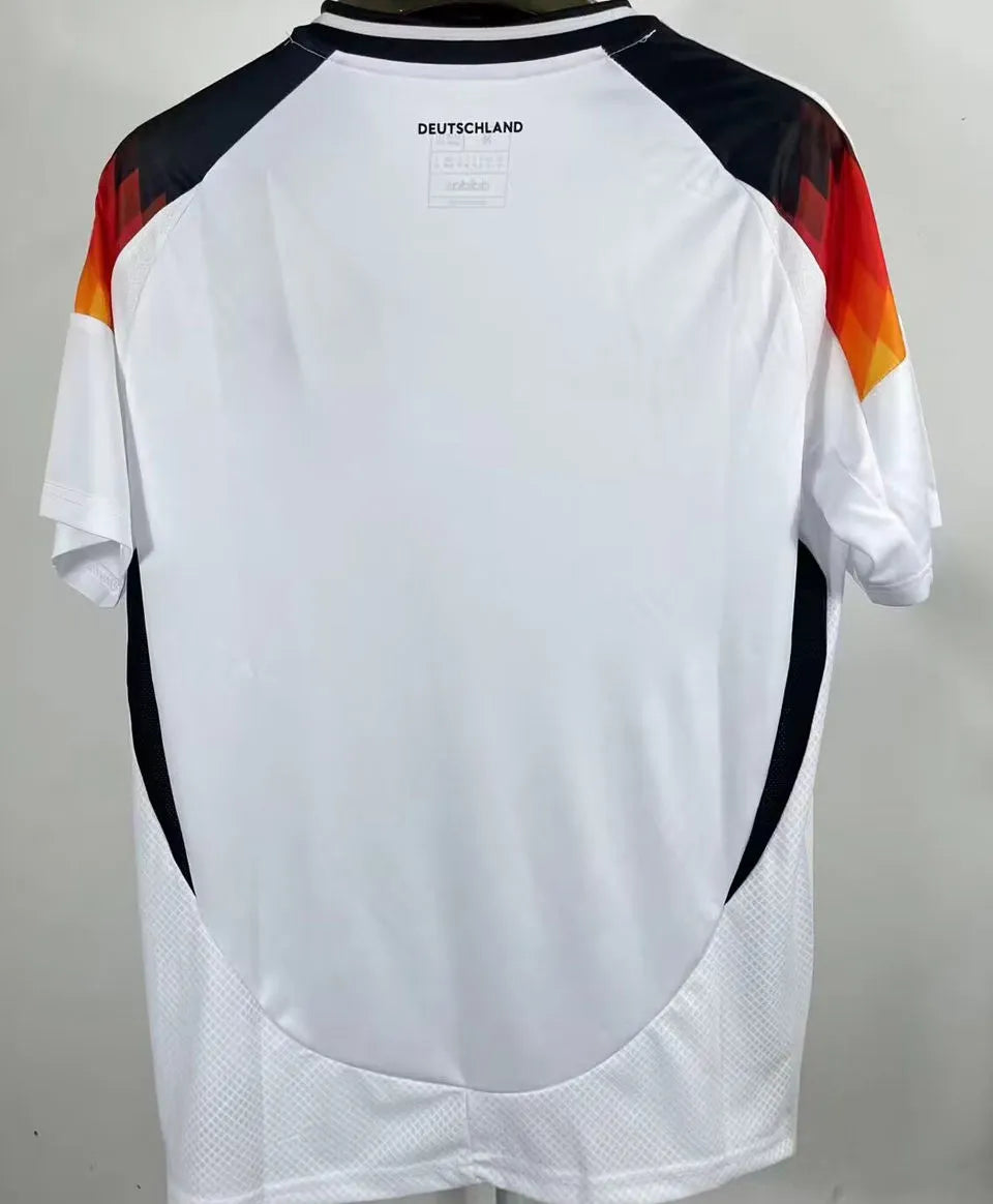 HAVERTZ #7 Germany Home White Fans Soccer Jersey 2024/25 ★★ Detail 4