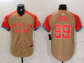 Men's American League Aaron Judge #99 Cream 2024 MLB All-Star Game Limited Player Jerseys