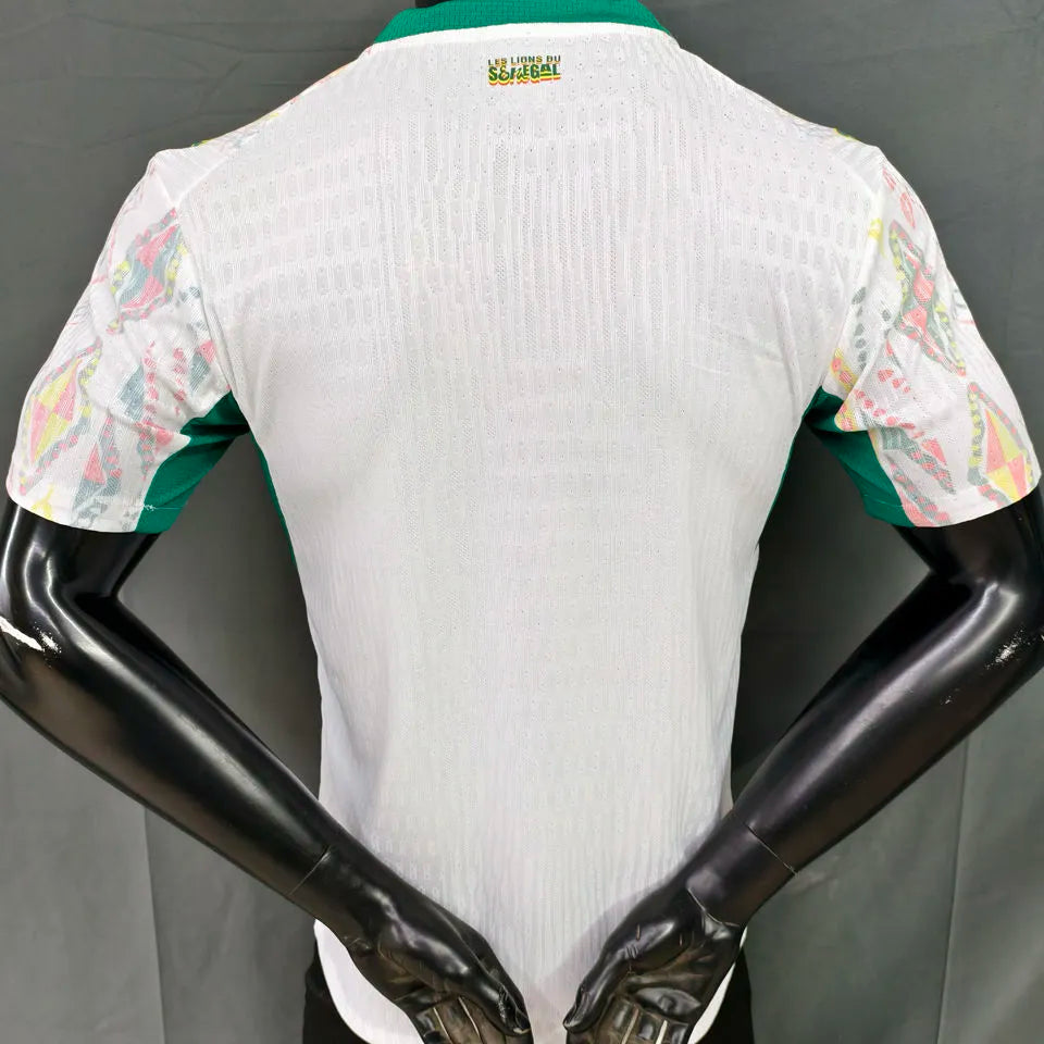2026/27 Senegal Home White Player Version Soccer Jersey Back