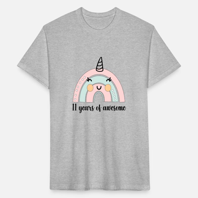11Th Boho Rainbow Party Unicorn Eleven Years