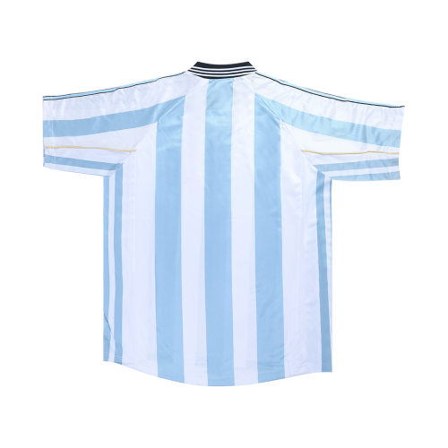 BATISTUTA #9 Retro Argentina Home Jersey World Cup 1998 Image 4