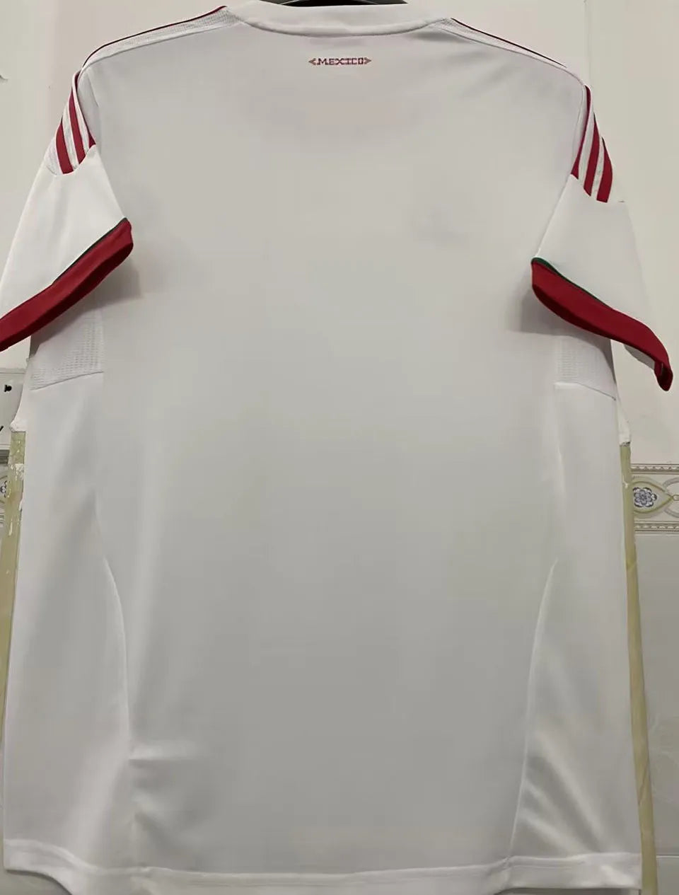 2011/12 Mexico Third White Retro Soccer Jersey Back