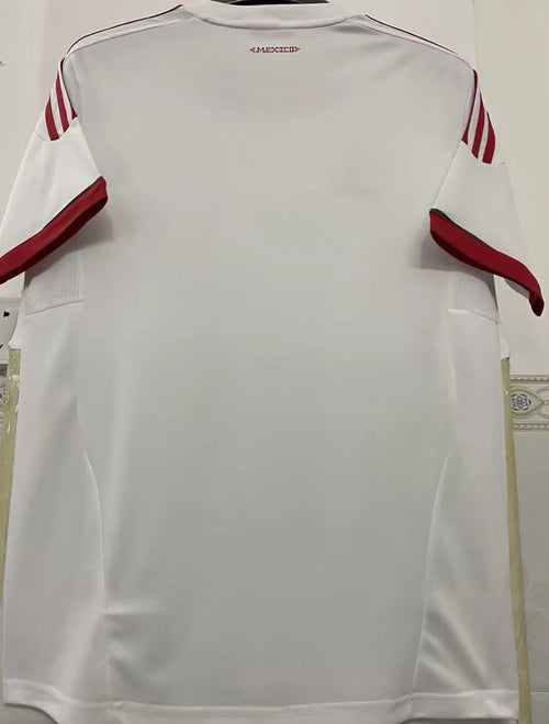 2011/12 Mexico Third White Retro Soccer Jersey Back