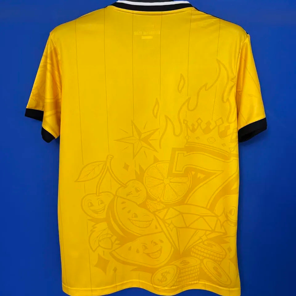 2026 Italy Special Edition Yellow Fans Soccer Jersey Back