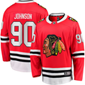 Men's Chicago Blackhawks Tyler Johnson #90 Red Home Team Breakaway Player Jerseys