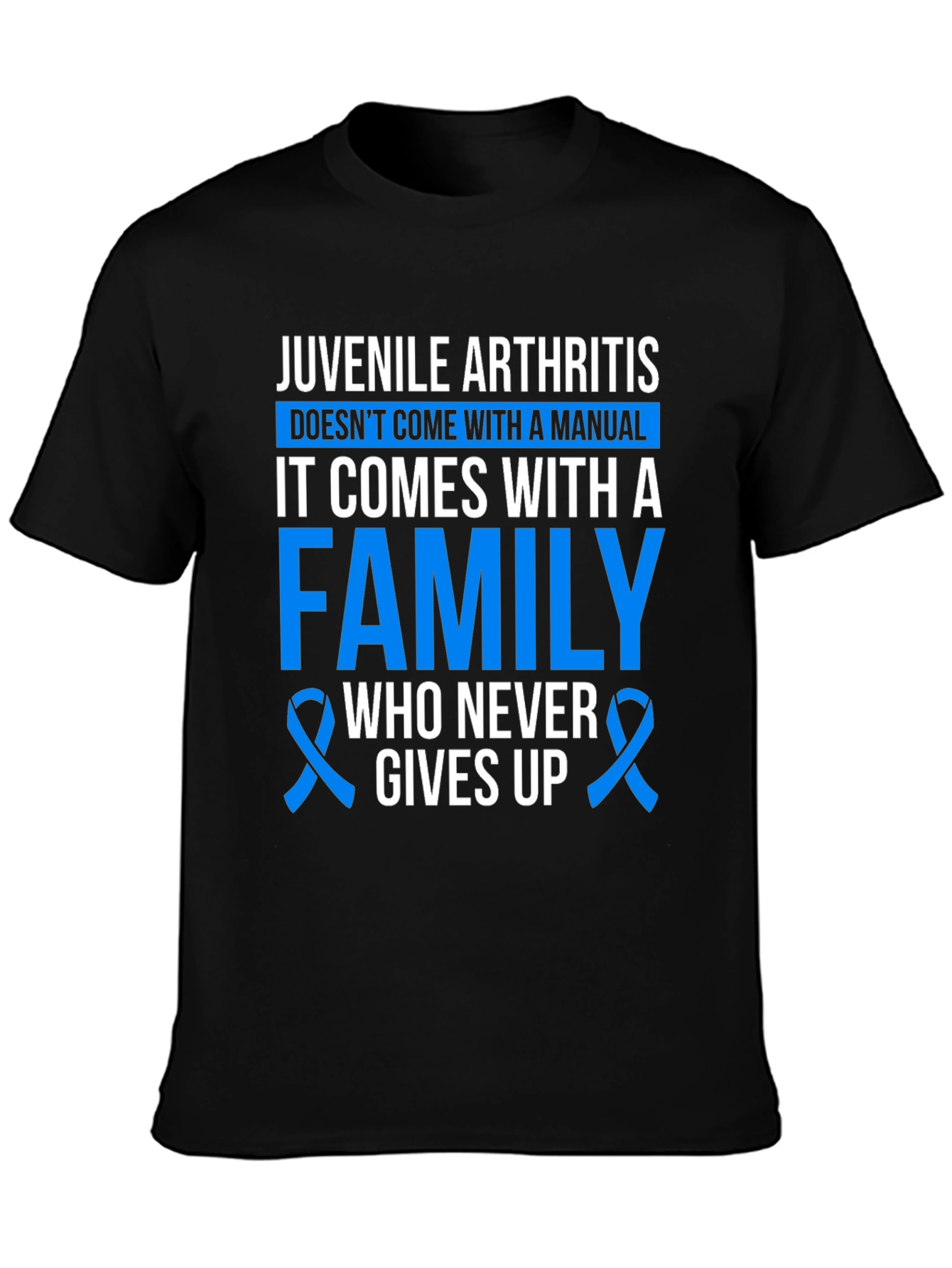Juvenile Arthritis Awareness T-Shirt - Family Support