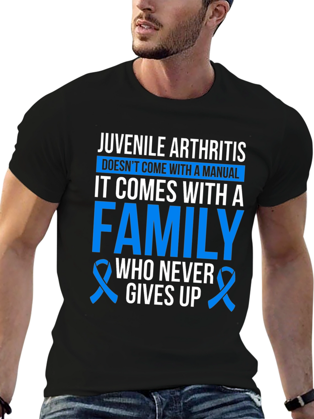 Juvenile Arthritis Awareness T-Shirt - Family Support