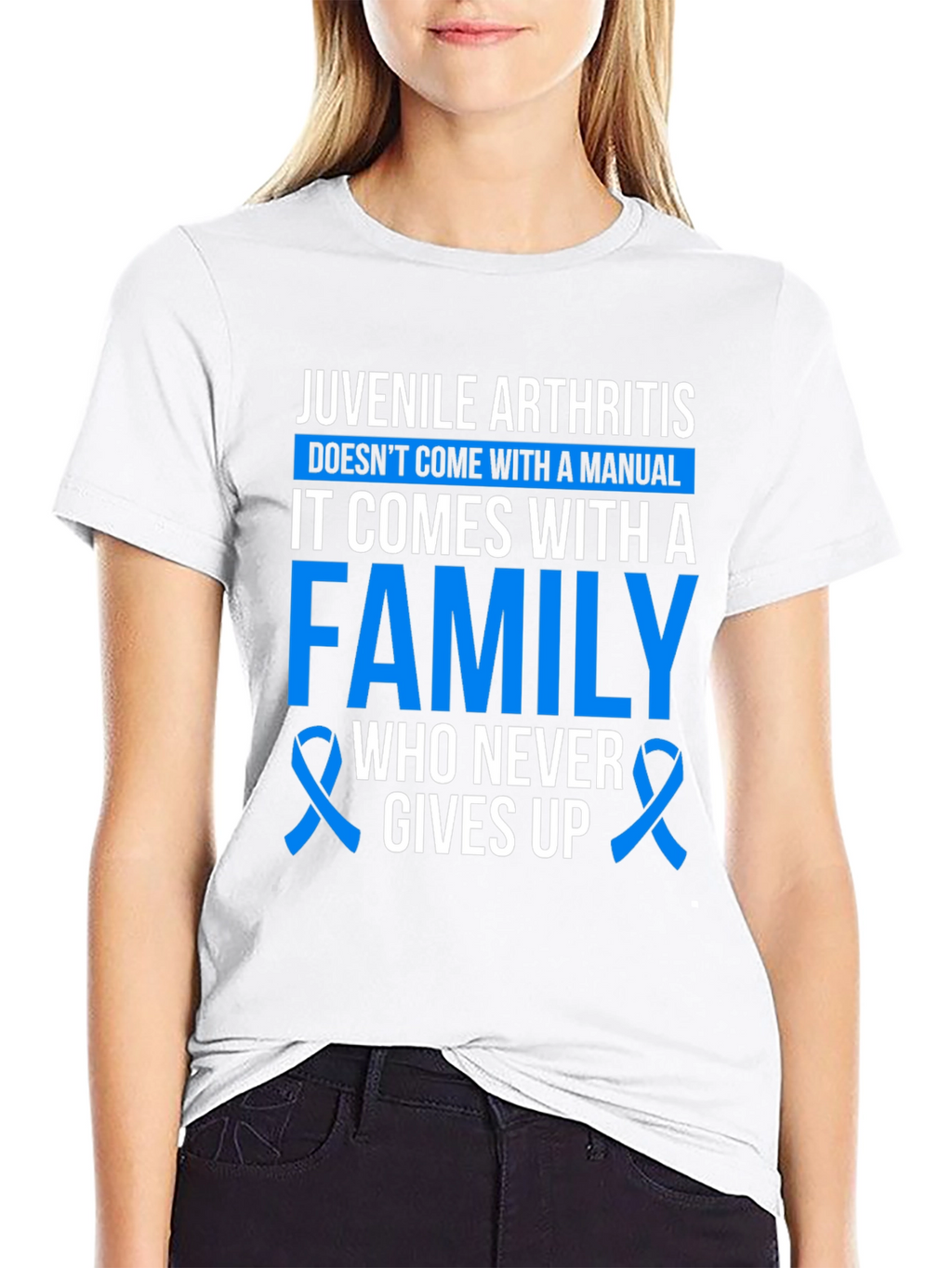 Juvenile Arthritis Awareness T-Shirt - Family Support