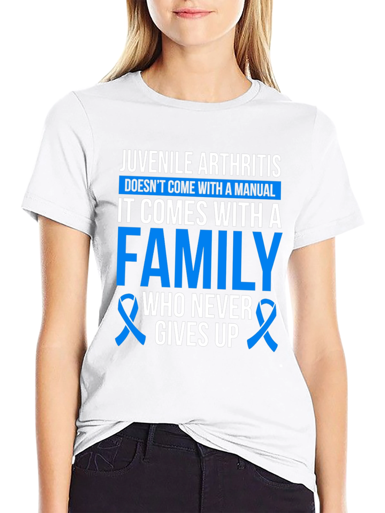 Juvenile Arthritis Awareness T-Shirt - Family Support