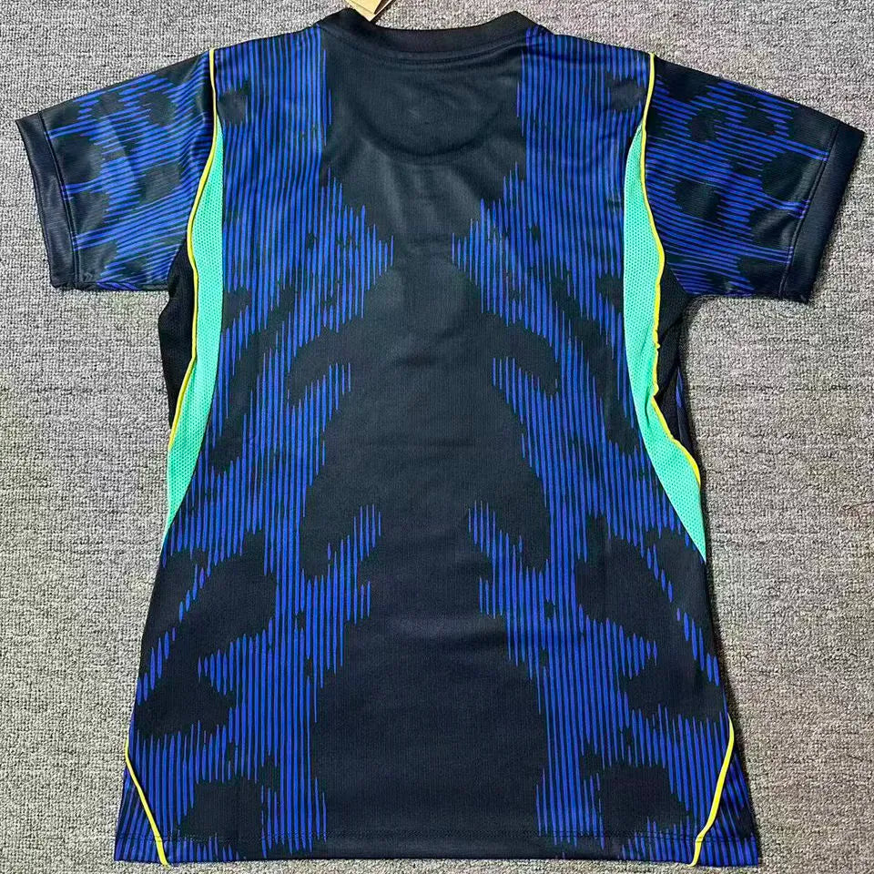 2026/27 Brazil Away Blue Women Soccer Jersey 女 Back