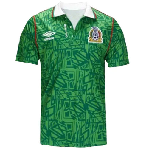 1994 Mexico Home Retro Soccer Jersey Front