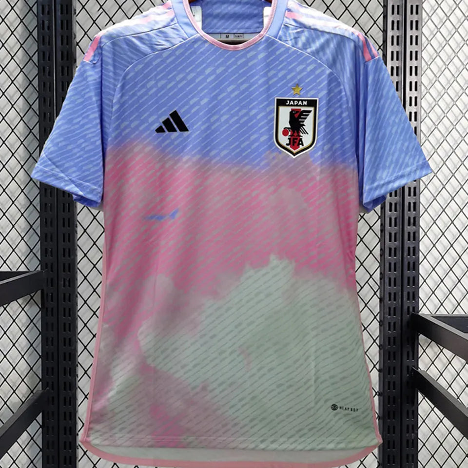 2023 Japan Away Pink Fans Soccer Jersey 一星 Front
