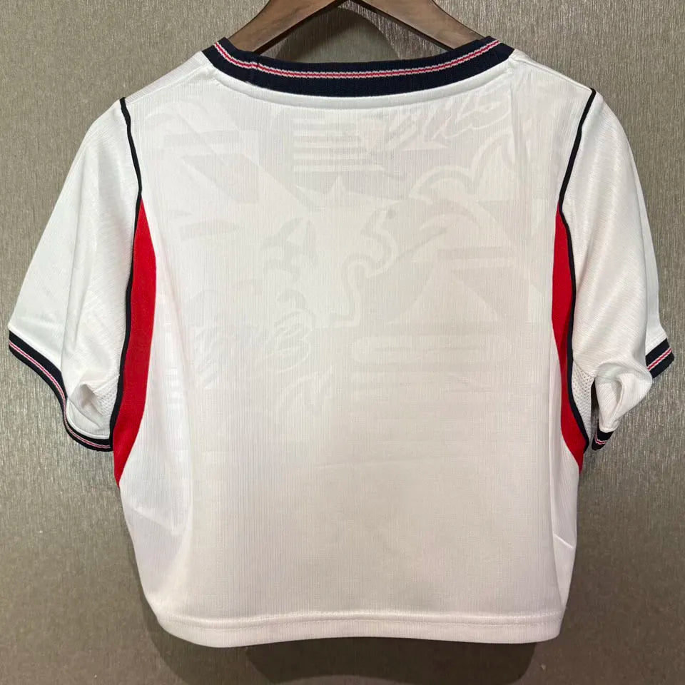 2026/27 England Home White Women Soccer Jersey Back