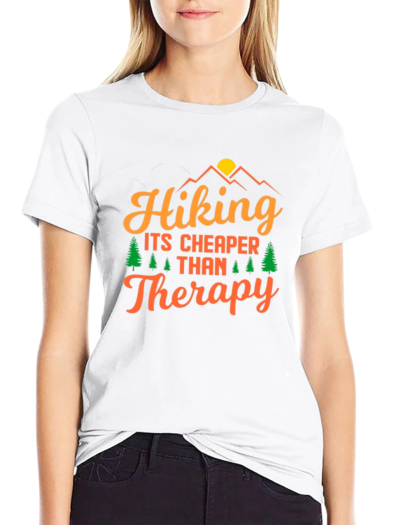 Hiking Therapy Graphic Tee