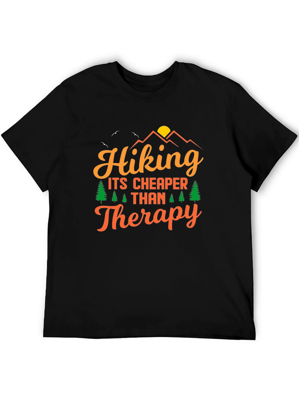Hiking Therapy Graphic Tee