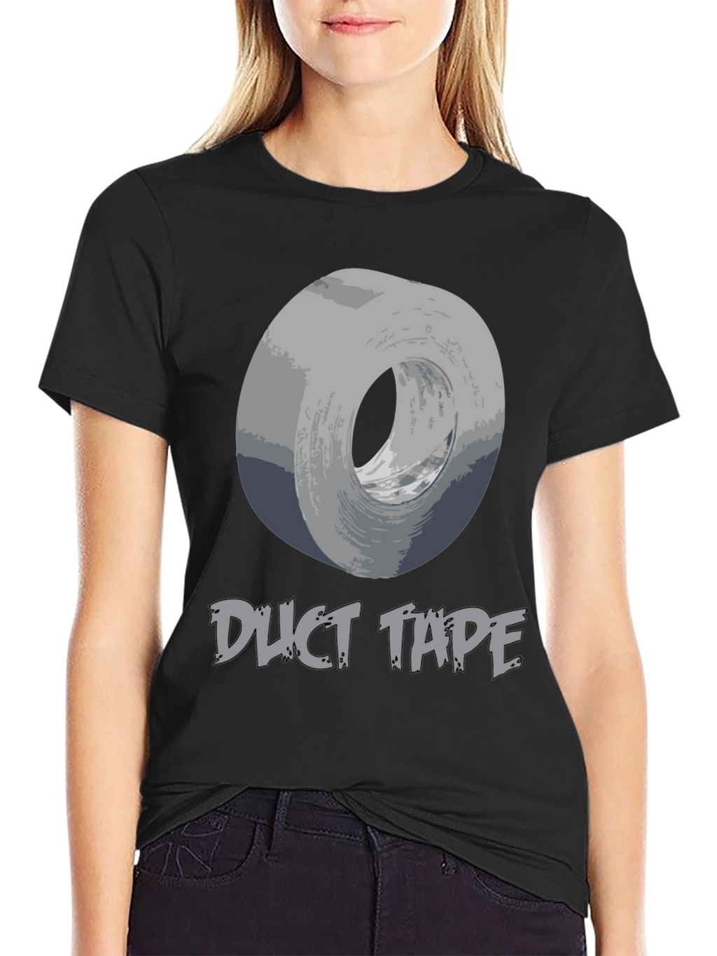 Duct Tape Graphic Tee - Humor T-Shirt