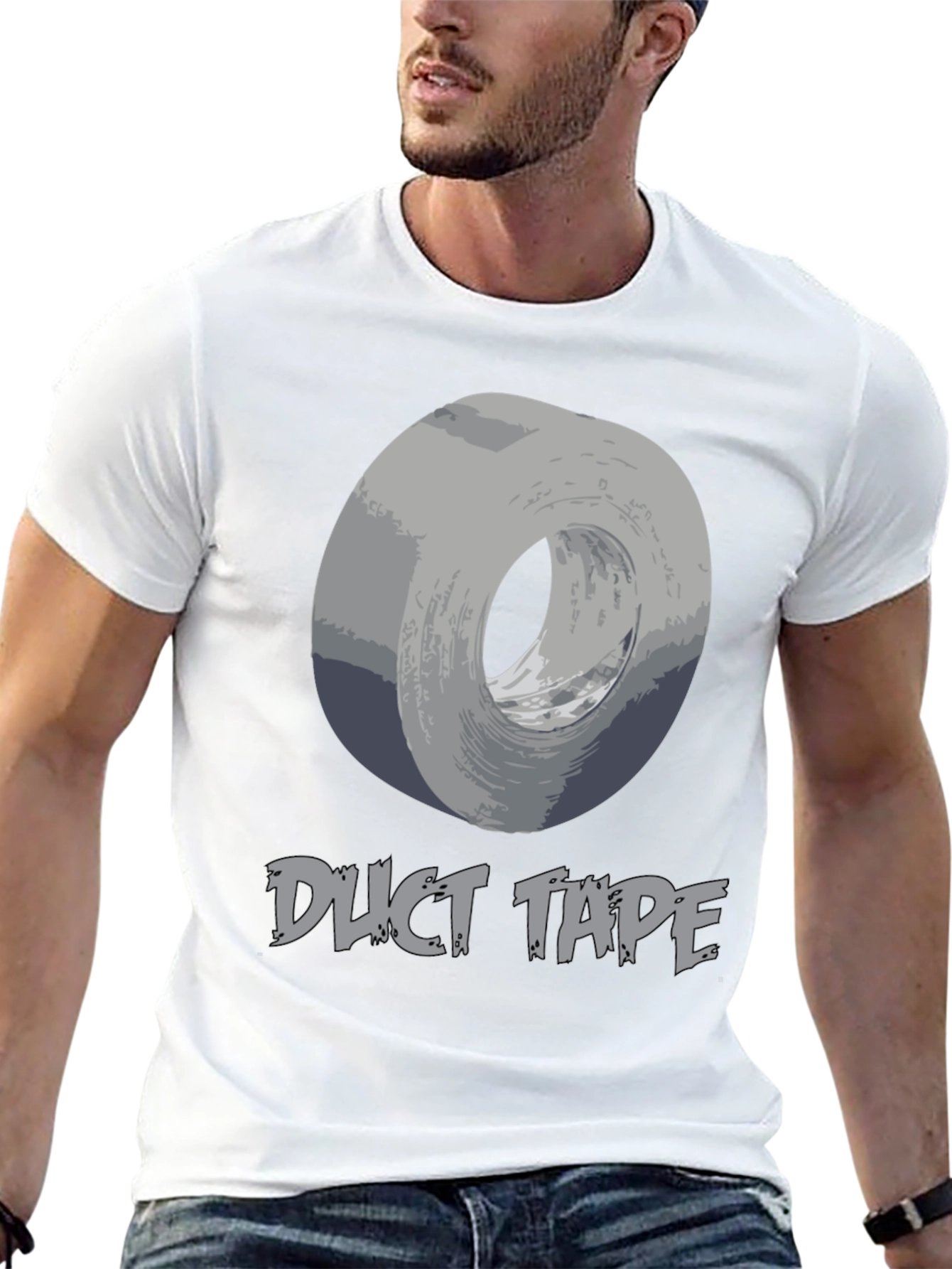 Duct Tape Graphic Tee - Humor T-Shirt