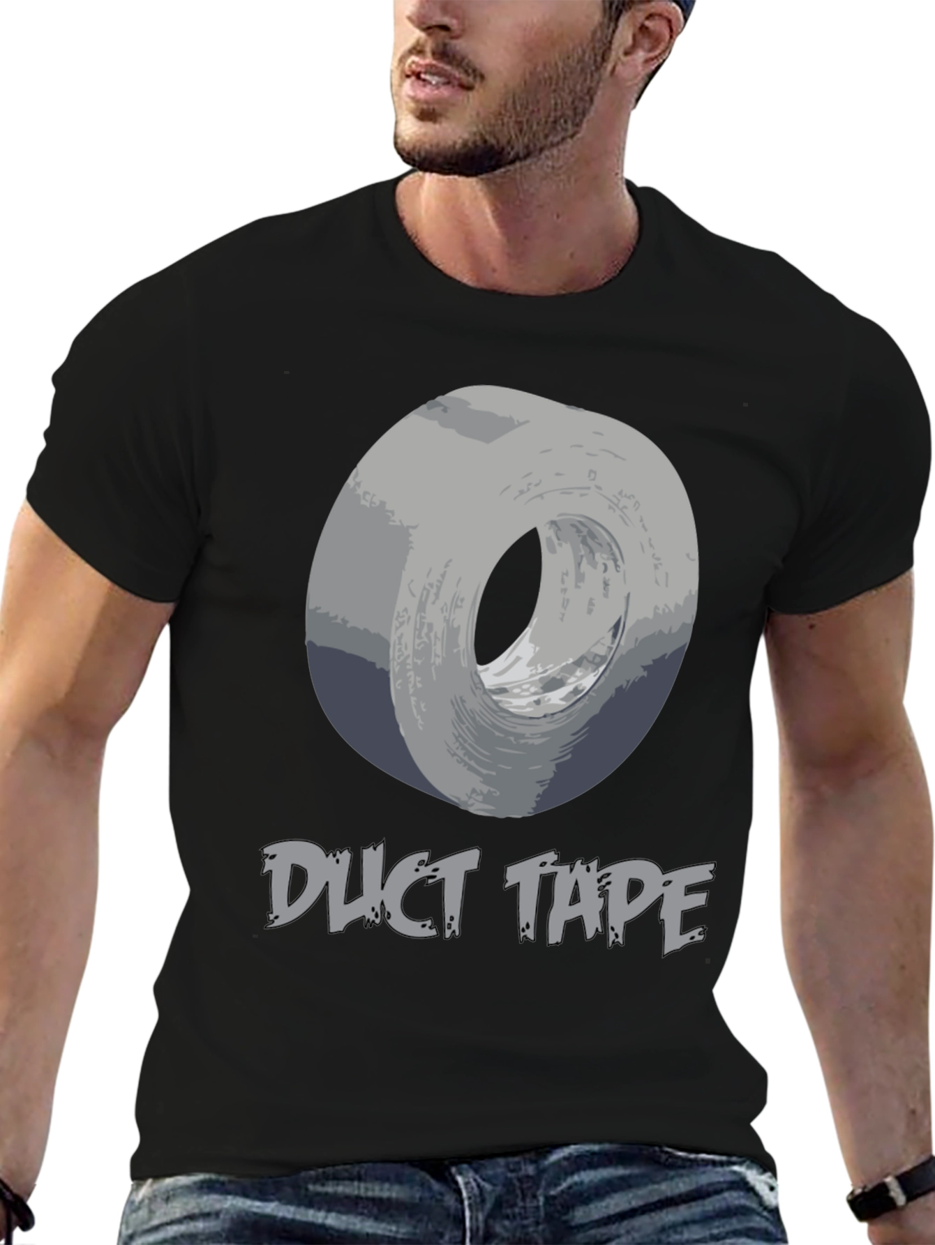 Duct Tape Graphic Tee - Humor T-Shirt