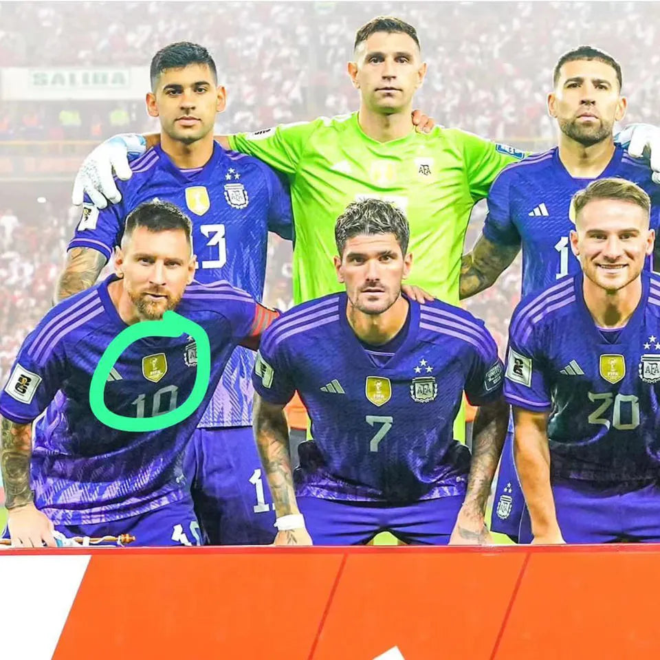 2022/23 Argentina 1:1 Quality Away Fans Jersey (3 Stars 3星) Detail 1
