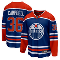 Men's Edmonton Oilers Jack Campbell #36 Royal Home Breakaway Player Jerseys