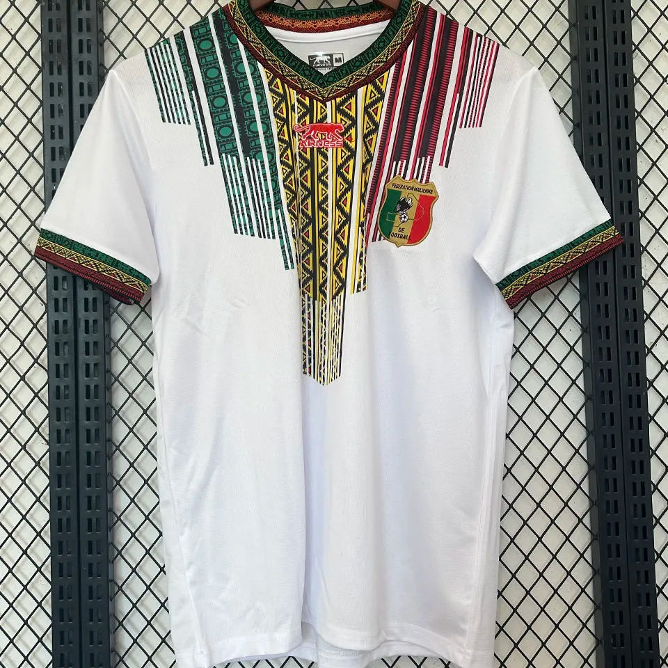 2024/25 Mali Home White Fans Soccer Jersey Front