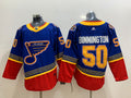 Men's St. Louis Blues Jordan Binnington #50 Blue Breakaway Player Jerseys