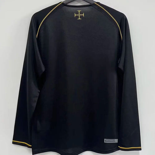 2006 Portugal Away Retro Long Sleeve Soccer Jersey Back
